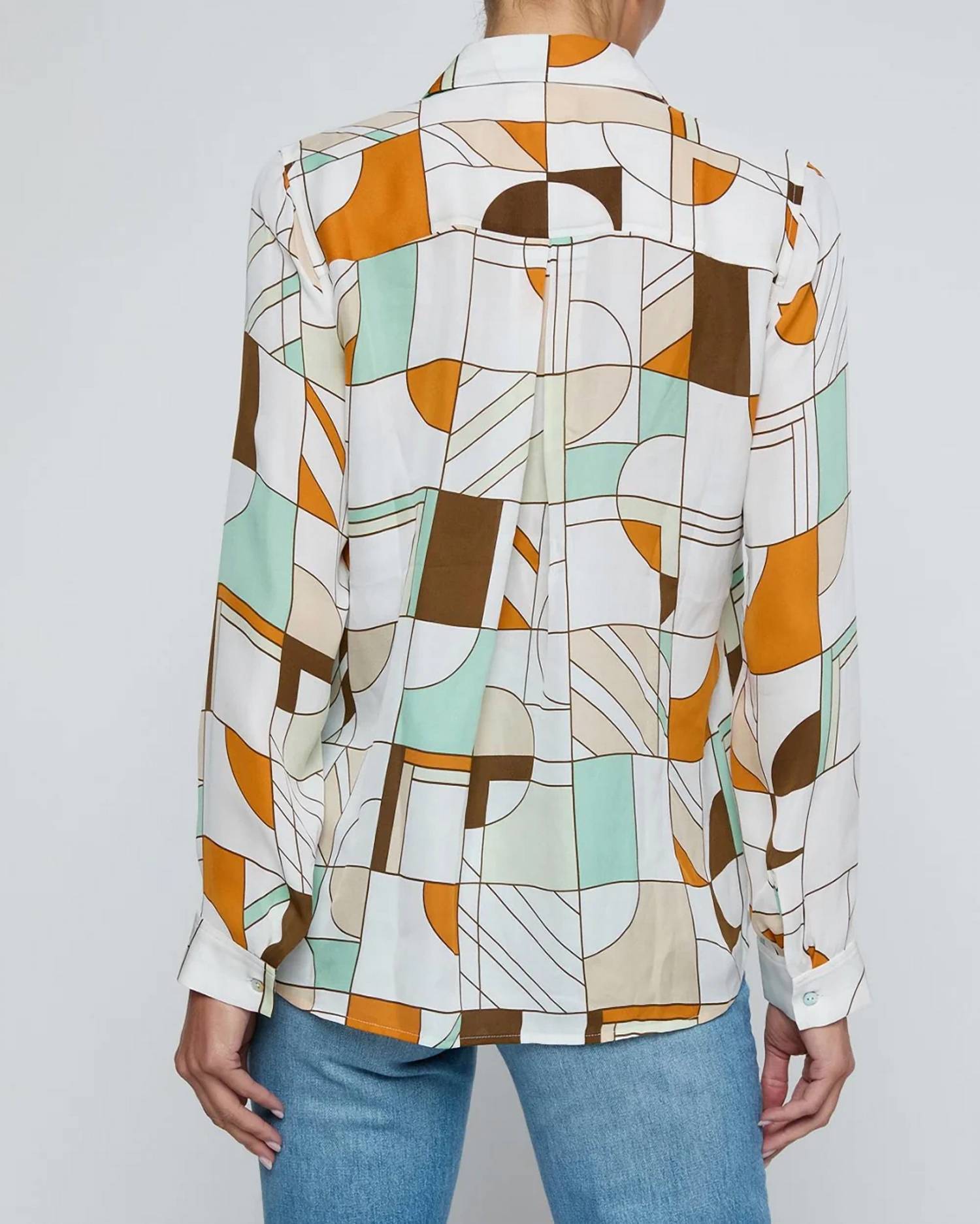L'Agence - Nina Long Sleeve Blouse