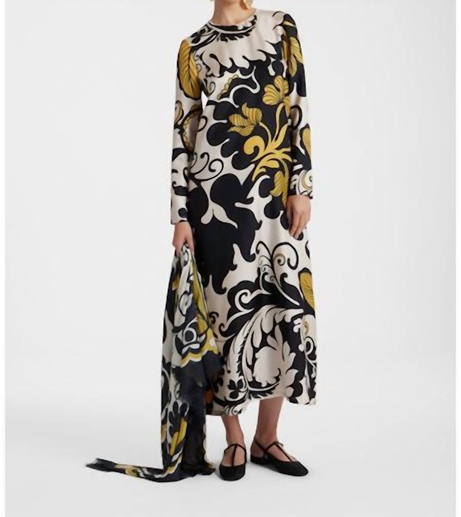 La Doublej - Long Sleeve Swing Dress