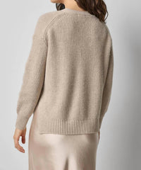 Lilla P - Relaxed Side Vent Cardigan