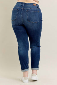 Judy Blue - Core Cuffed Slim Fit Jeans
