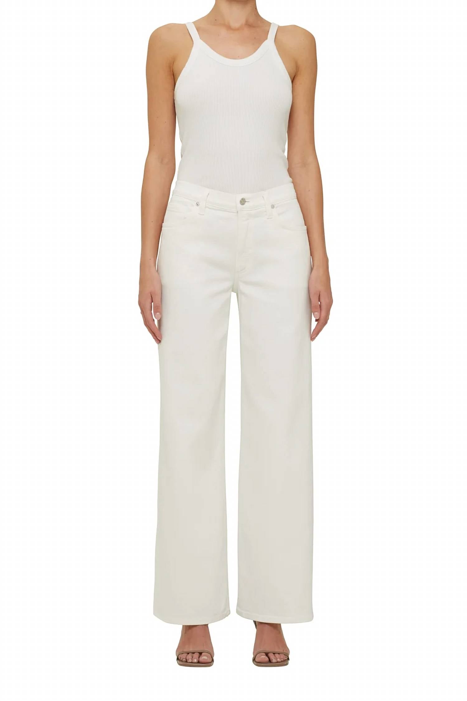 Citizens Of Humanity - Loli Mid Rise Wide Leg Jeans