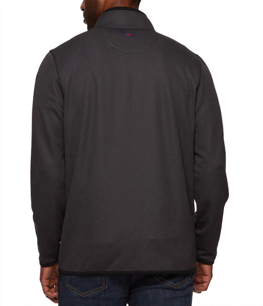 Flags & Anthem - Helm Fleece 1/4 Zip Mock Neck Pullover Jacket