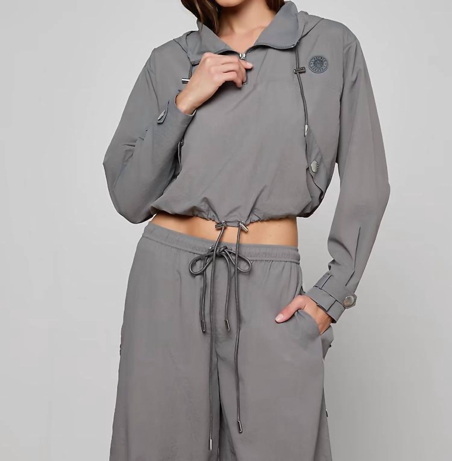 L'Agence - Crop Windbreaker