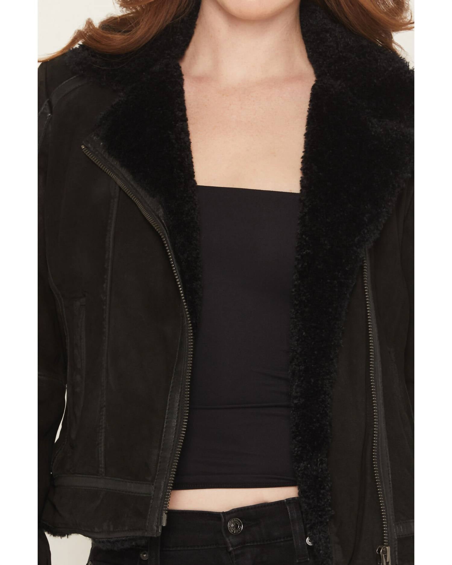 Mauritius - Nubuck Moto Jacket