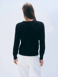 White + Warren - Boucle Mesh Sweatshirt