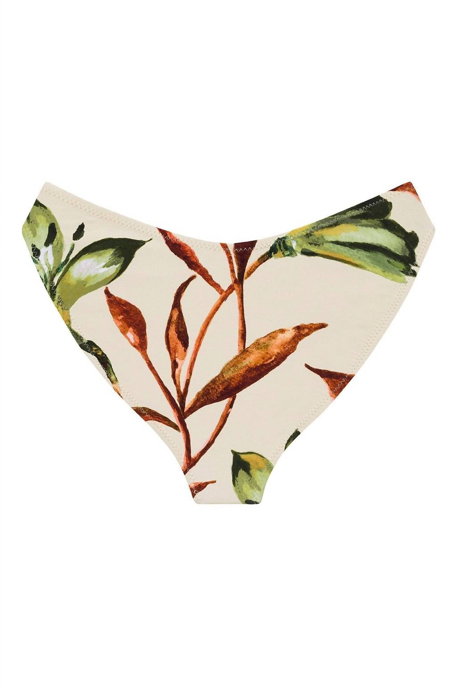Montce - Added Coverage Lulu Zig-zag Stitch Bikini Bottom