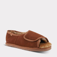 Lamo - Men's Classic Apma Open Toe Wrap Slip-On - Wide