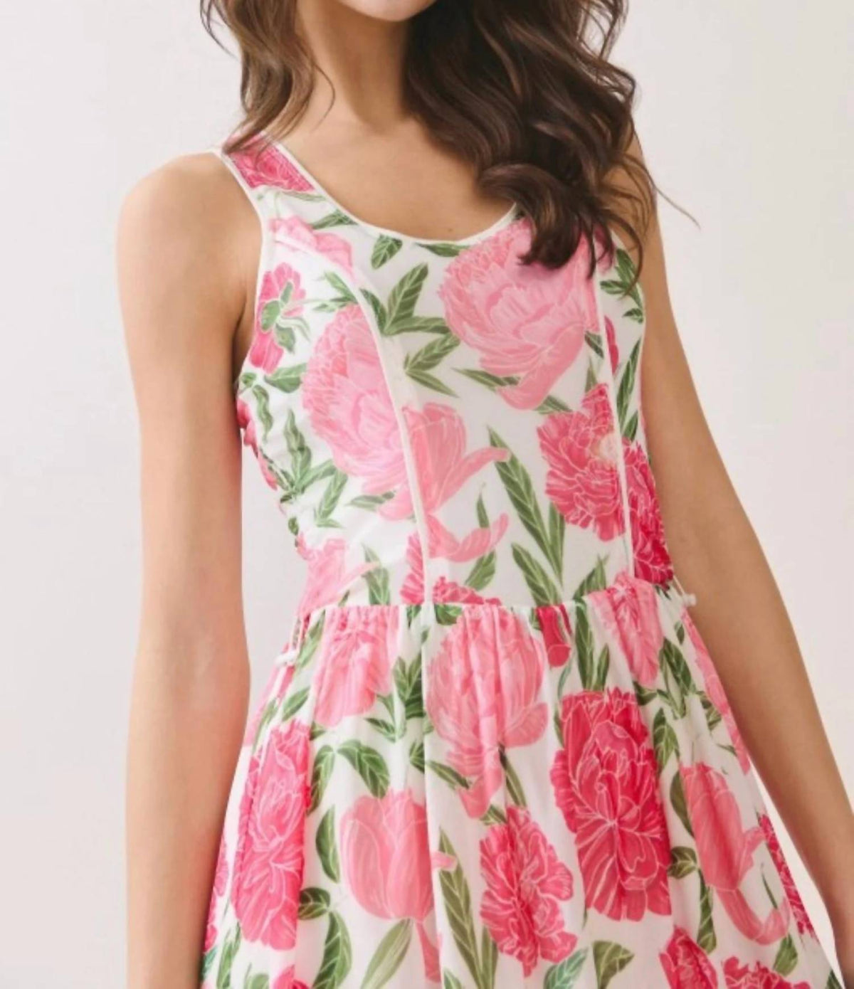 Tcec - Kelsey Floral Athleisure Dress