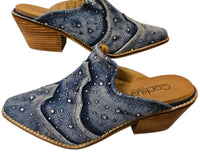Corkys Footwear - Women's Tex Mex Washed Denim Mule