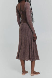 Find Me Now - Women's Second Skin Mariposa Backless Dress