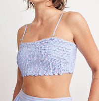 Self Contrast - Milani Removable Straps Bandeau Top