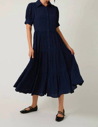 Sunday Edition - Madeleine Button-Down Midi Dress