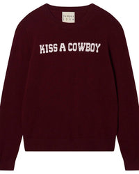 Jumper1234 - Cashmere Wool Kiss A Cowboy Crew Sweater
