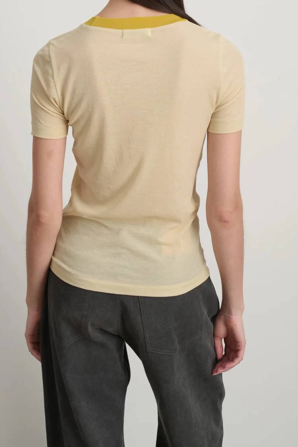 B Sides - Ringer Crepe Jersey Tee