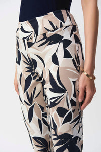 Joseph Ribkoff - Tropical Print Slim Fit Pants