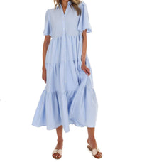 In February - Follow Your Arrow Button Down Midi Dress