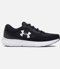 UNDER ARMOUR Men's Charged Rogue 4 Shoes in black white - men's shoe - detail view