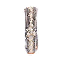 Chinese Laundry - Women's Mid Calf Snake Print Boots