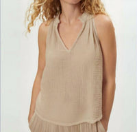 Michael Stars - Viola Split Neck Tank