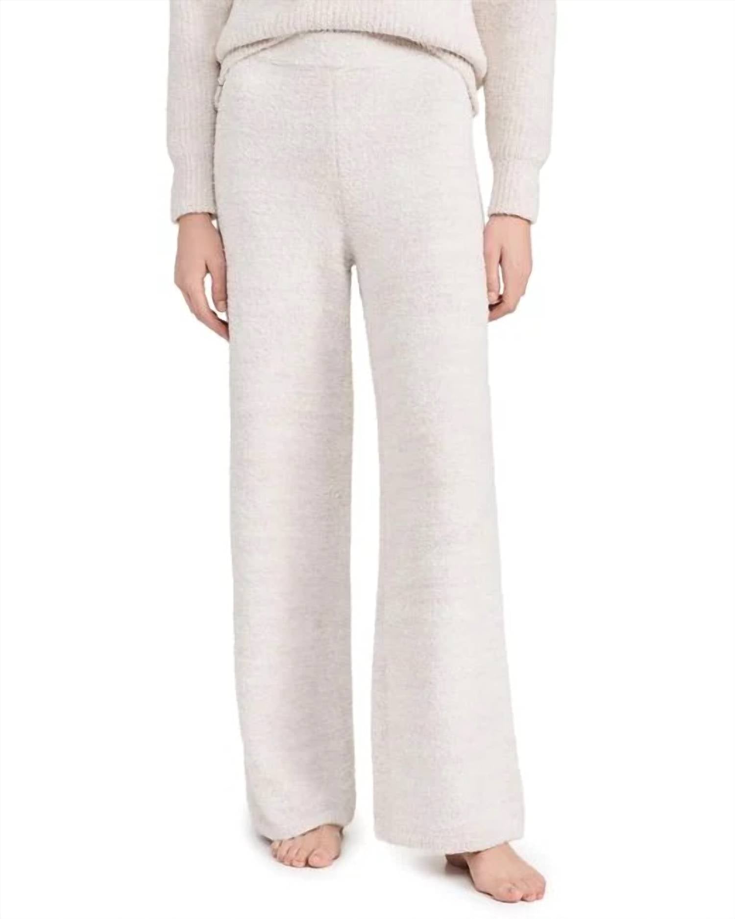 BAREFOOT DREAMS Cozy Chic Pant in stone cream - women's pants
