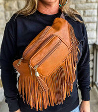 Princess Purse - Women's Western Fringe Bum Bag