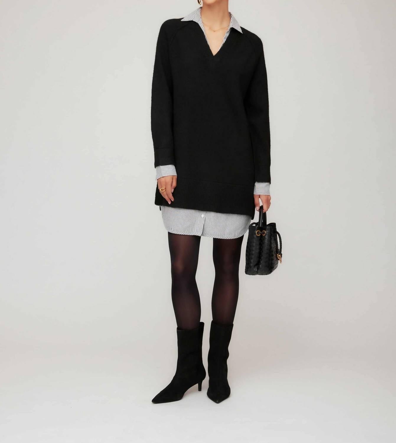 Fifteen Twenty - Carrie Mixed Media Dress