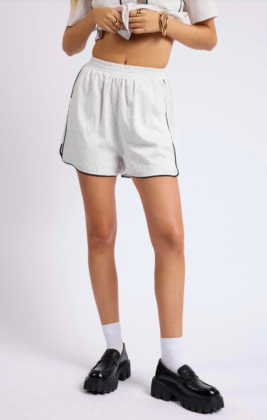 Sage The Label - Community Shorts Contrast Piping