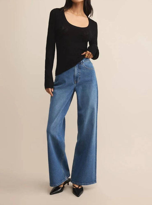 Z Supply - Tibi Scoop Mesh Sweater