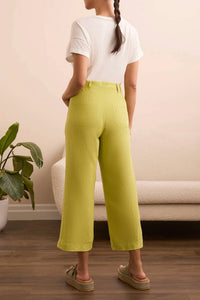 Tribal - Brooke Flowy Wide Crop Pants