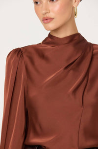 Astr - Ivonne Draping Top