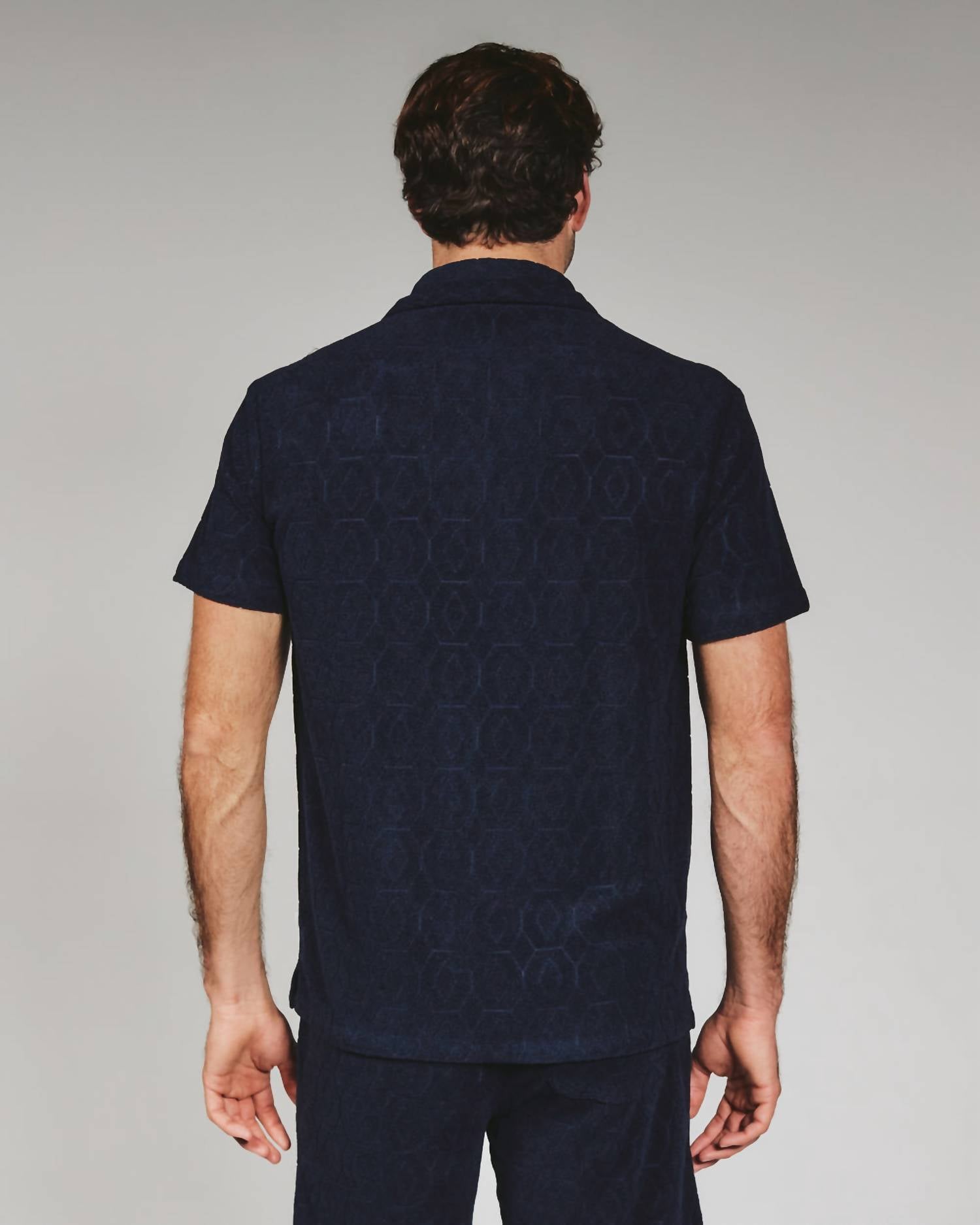7Diamonds - Ponce Terry Cloth Camp Shirt