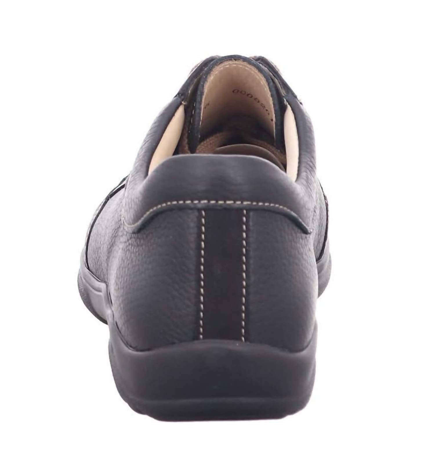 Finn Comfort Men's Alamo Sneaker in schwarz black bison buggy - men's sneaker - view 5