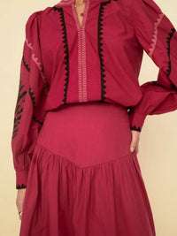 Sonmer - A-line Flared Skirt