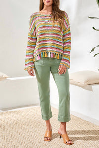 Tribal - Bell Sleeve Sweater