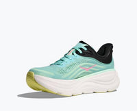 Hoka Women's Bondi 9 Running Shoes in blue - women's shoe - alternate view