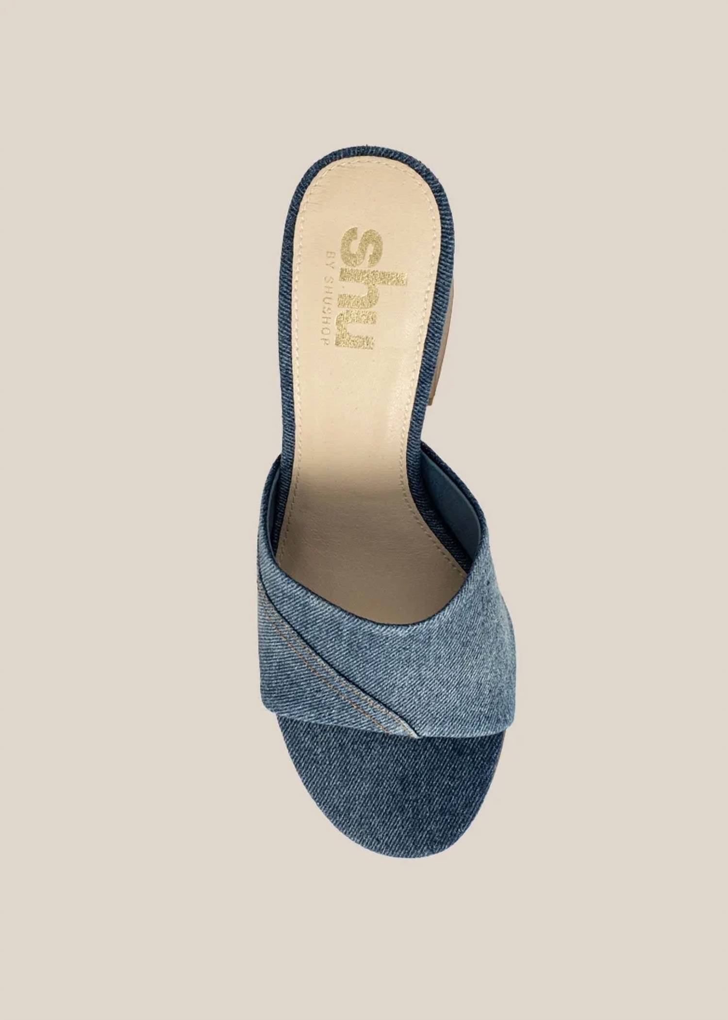 Shu Shop - Women's Elsy Block Heel Slide Sandal