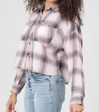 Angie - Plaid Top