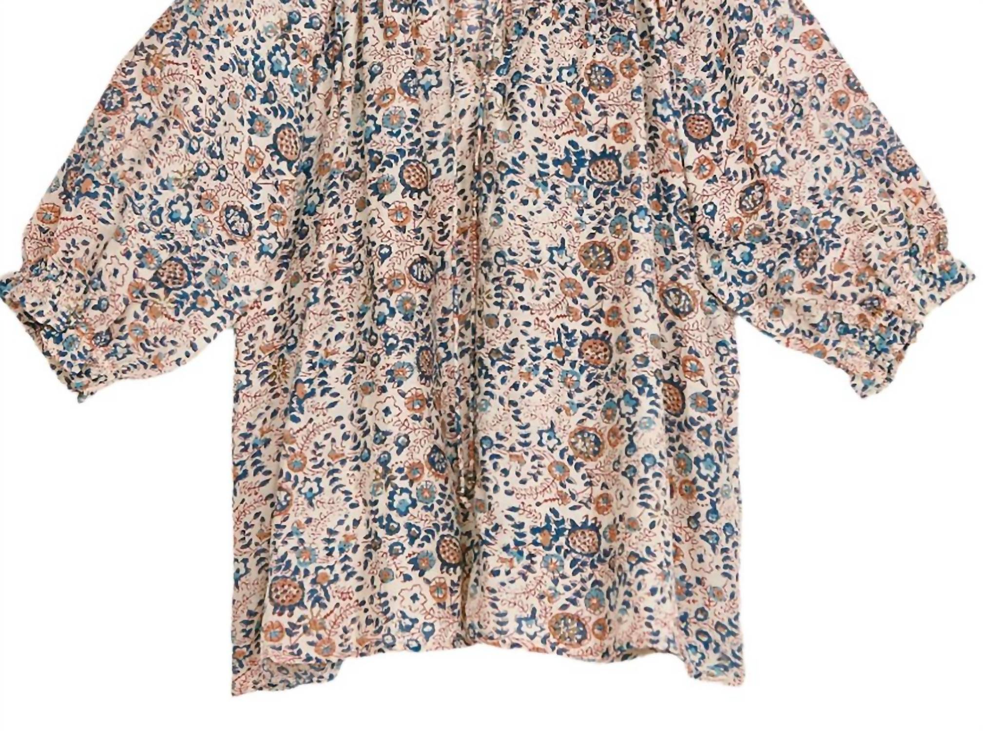 M.A.B.E. - Women's Cass Floral Print Blouse