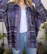 Ellis - Plaid Shacket