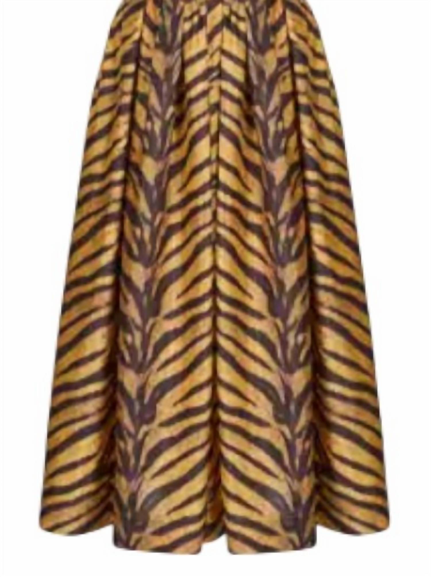 Salvatore Ferragamo - Women's Sleeveless Animal Print Dress