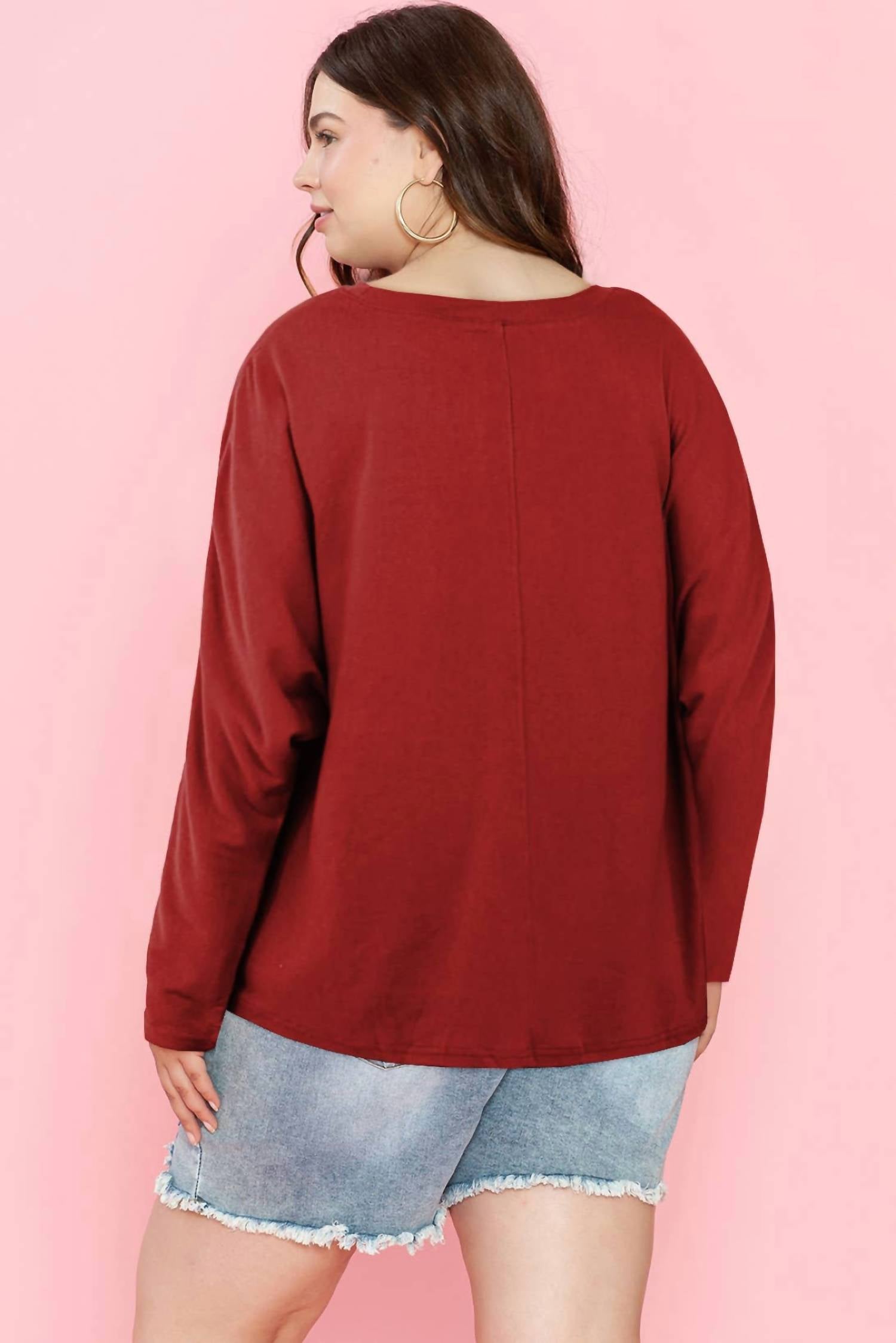Kiki'S Boutique - Basic Solid Top