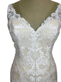 Mary'S Bridal - Women's V-Neck Bridal Dress