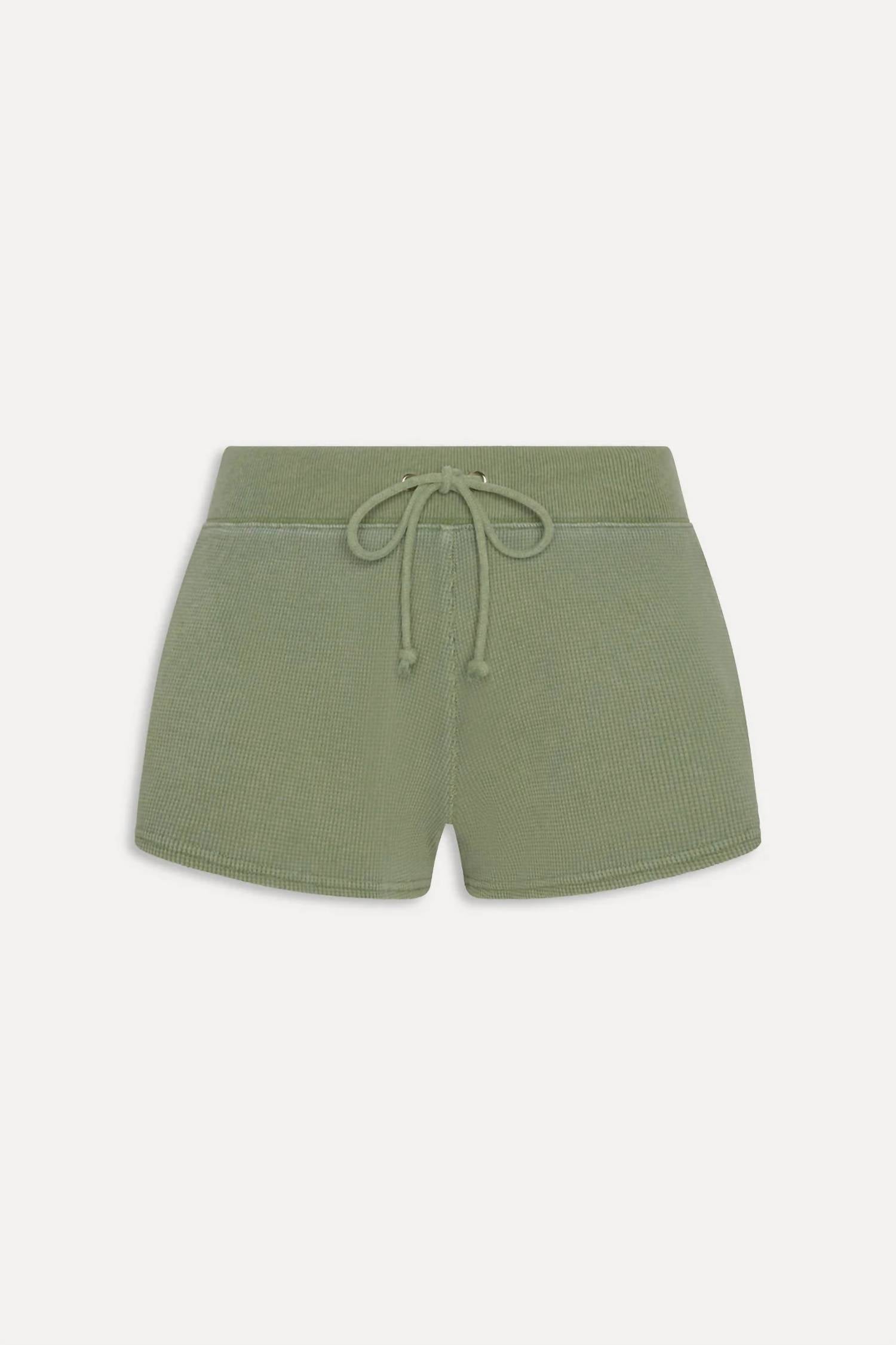 Frankies Bikinis - Noah Thermal Mini Shorts