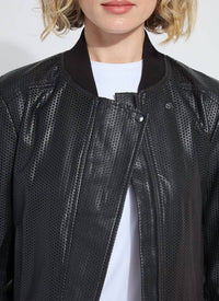 Lysse - Millicent Perforated Vegan Leather Jacket