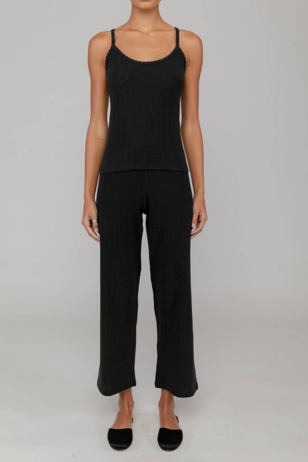 Leset - Pointelle Classic Tank Top