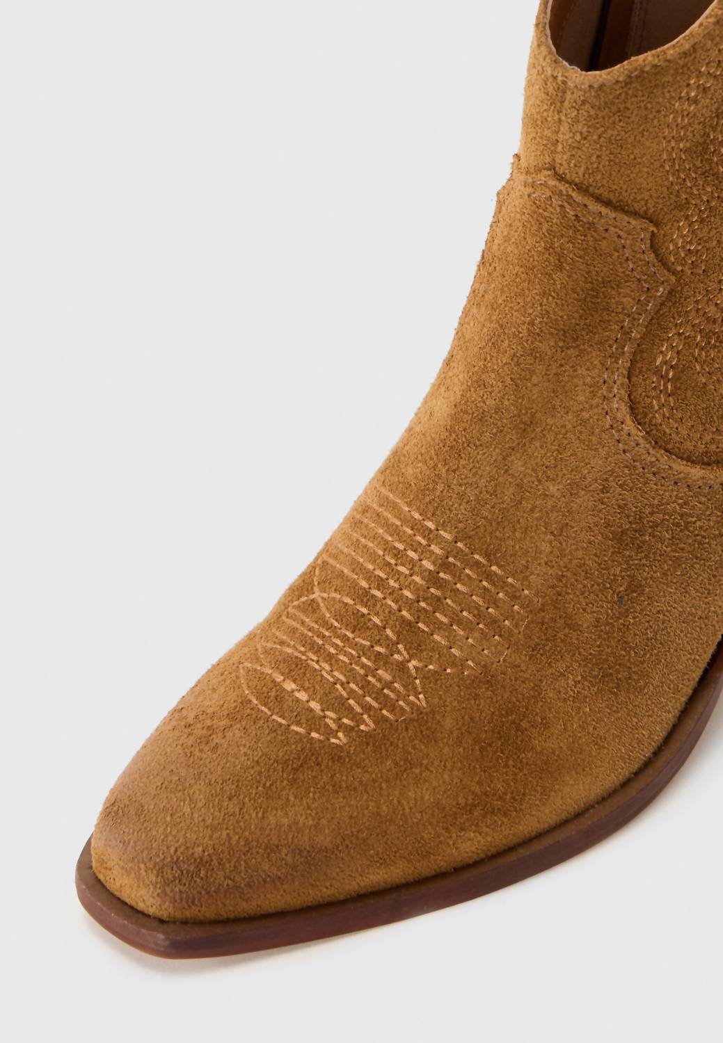 Dolce Vita Women's Shania Boot in brown - women's shoe - detail view