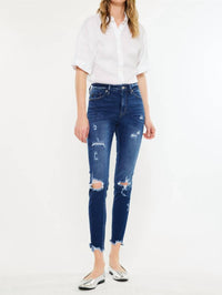 Kancan - Samantha High Rise Ankle Skinny Jeans