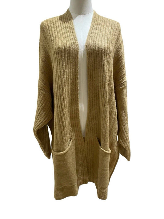 Topshop - Women's Knit Open Front Oversized Cardigan