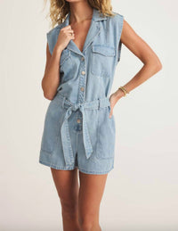 Z Supply - Dash Luxe Soft Denim Romper