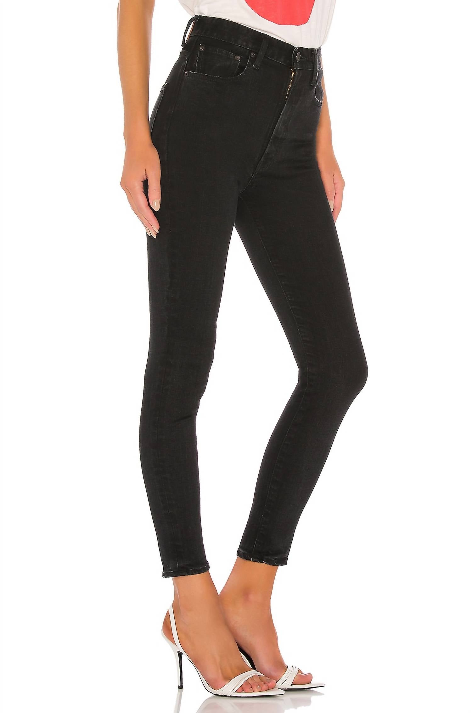 Moussy - Filer Rebirth Skinny High Rise Jeans